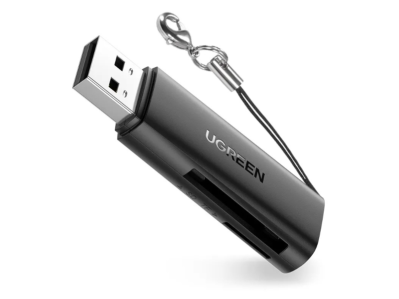 - Ugreen CM264 USB 3.0 Multifunction Card Reader Black 60722