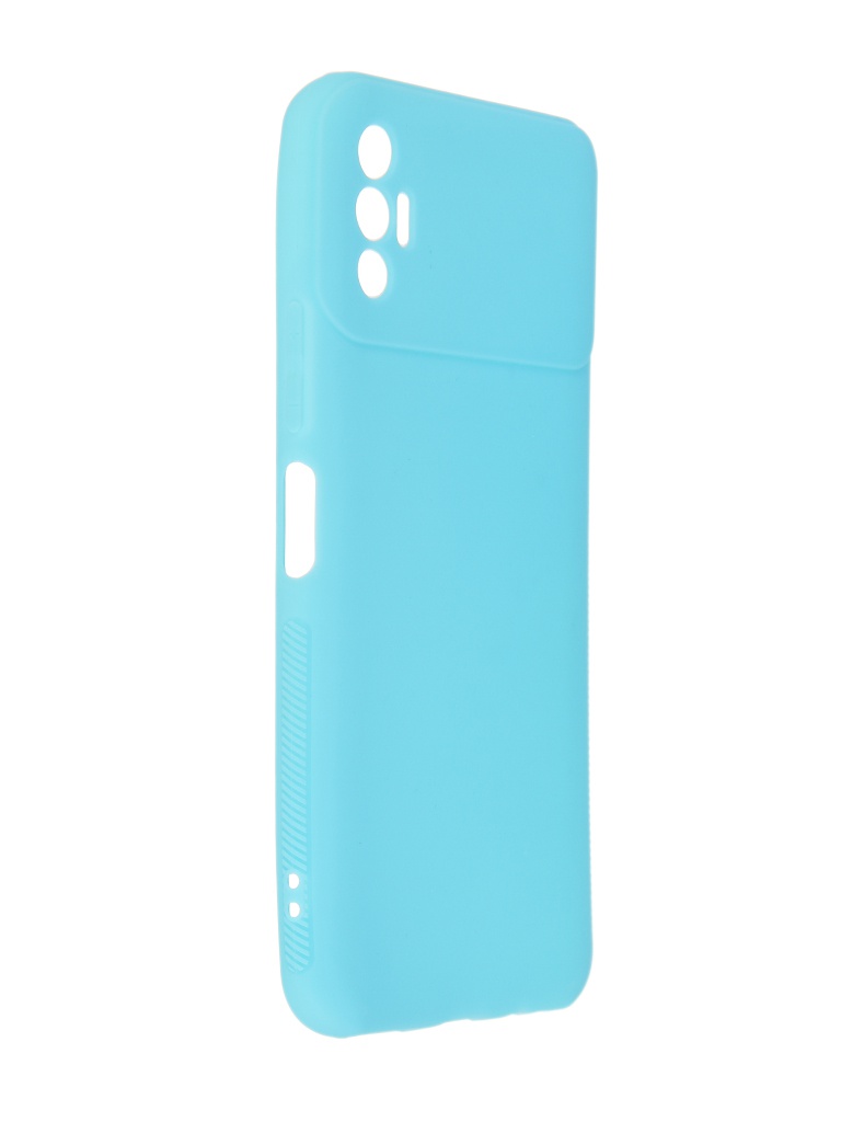 фото Чехол neypo для tecno spark 8p soft matte silicone turquoise nst53015