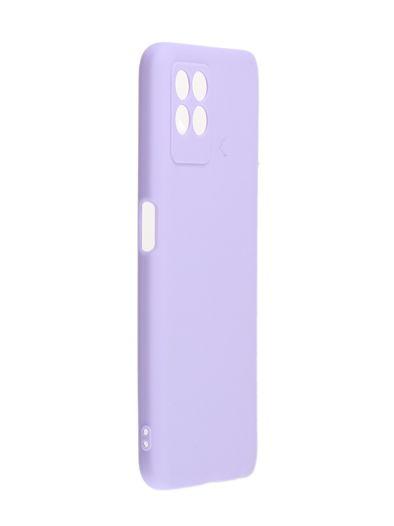 фото Чехол neypo для realme 8i soft matte silicone lilac nst53529