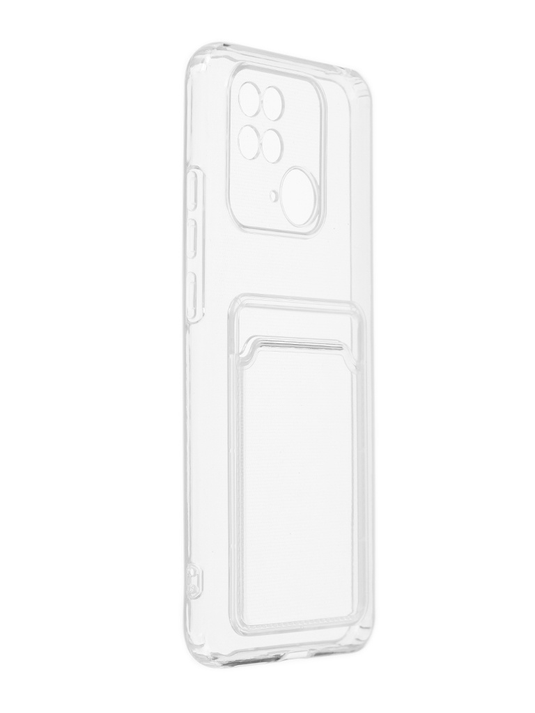 фото Чехол neypo для xiaomi redmi 10c poket silicone transparent acs53325