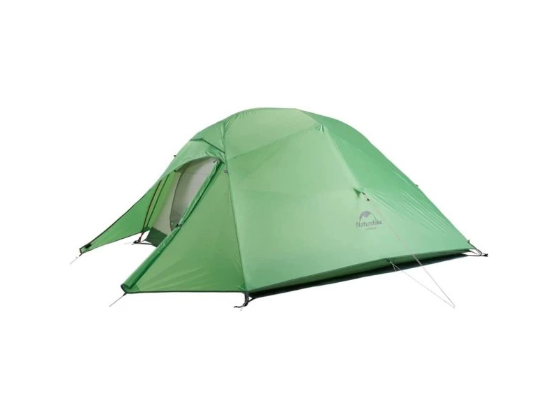 палатка naturehike ultralight three man cloud up 3 tent nh18t030 t Палатка Naturehike Cloud Up 3 с ковриком Green NH18T030-T-TBGR