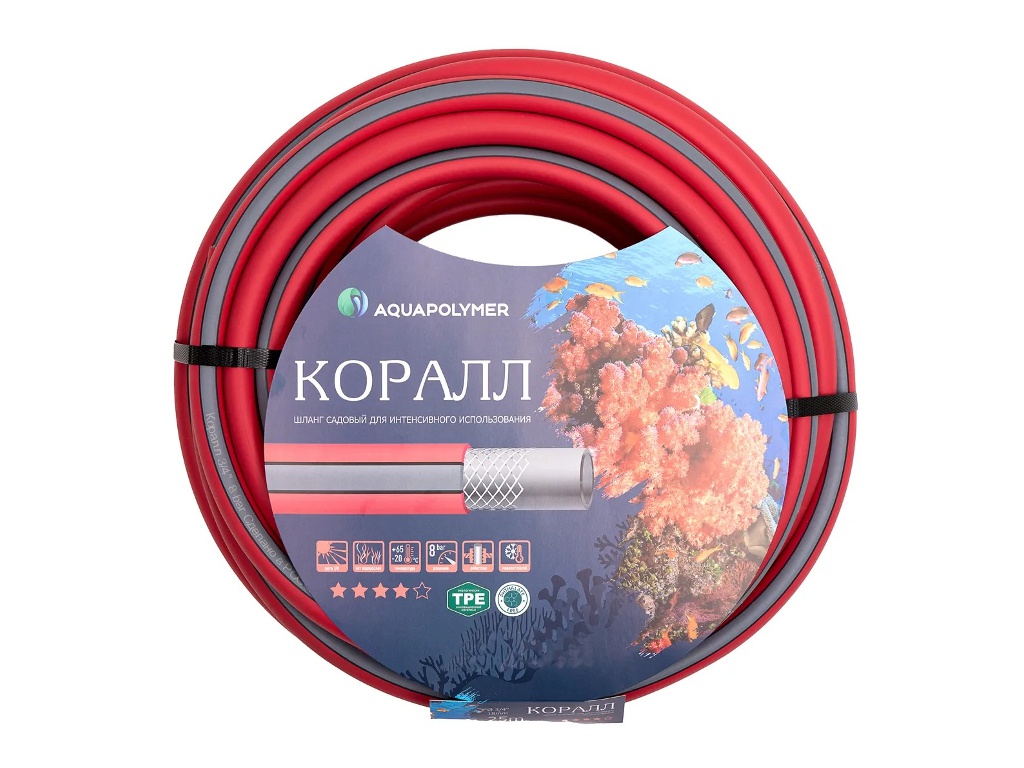 

Шланг Aquapulse AP ТЭП Коралл 3/4 30m tCRL 3/4x30, AP ТЭП Коралл