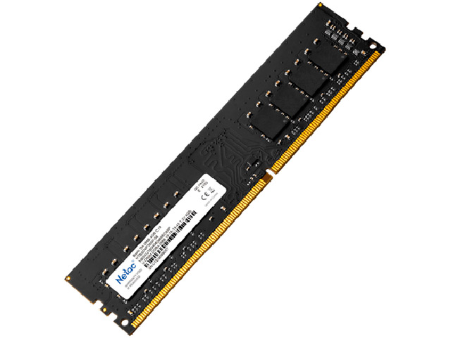 фото Модуль памяти netac ddr4 dimm pc21300 2666mhz cl19 - 4gb ntbsd4p26sp-04