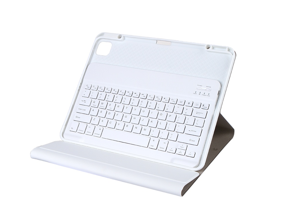 фото Чехол-клавиатура baseus для apple pad pro 12.9 2018/2020/2021 brilliance white arjk000102