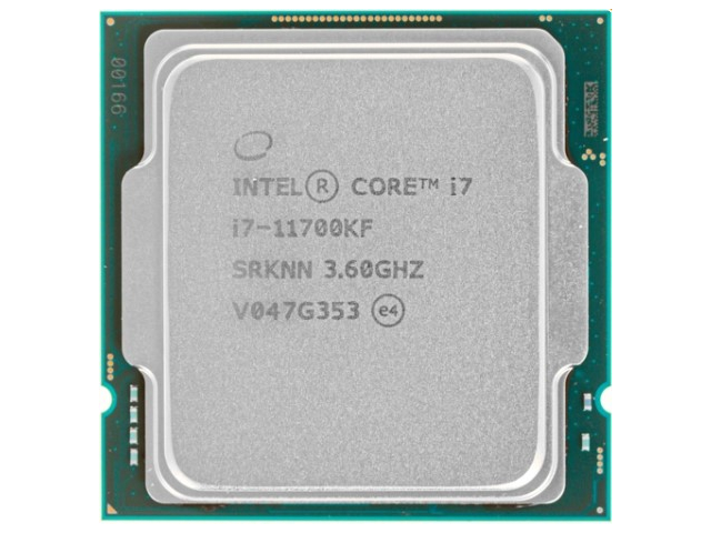 Процессор Intel Core i7-11700KF (3600MHz/LGA1200/L3 16384Kb) OEM процессор intel celeron g5905 3500mhz lga1200 l3 4096kb oem