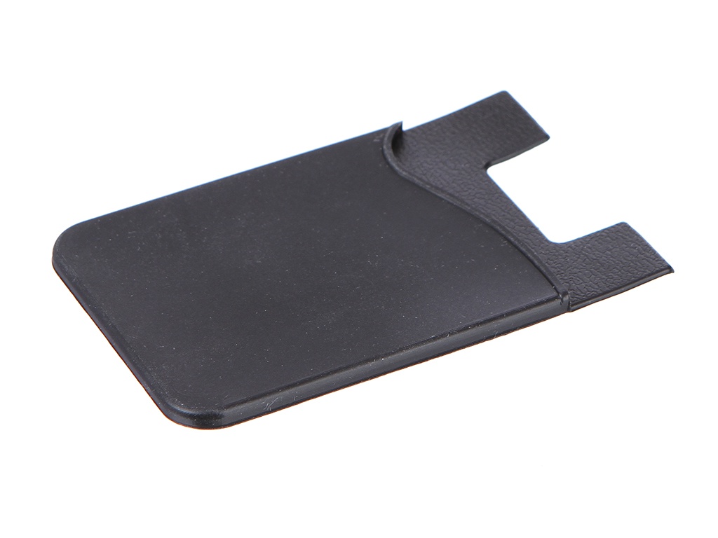 фото Чехол df для карт на смартфон silicone black cardholder-01 df-group