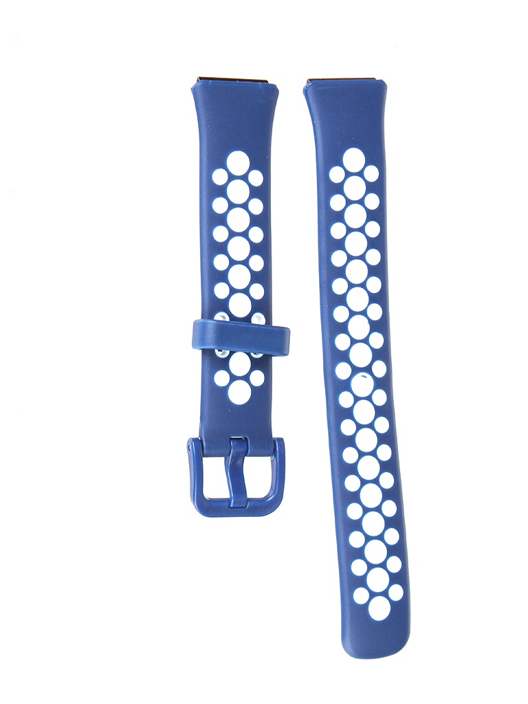 

Aксессуар Ремешок DF для Huawei Band 7 Silicone Blue-White hwSportband-02, Huawei Band 7