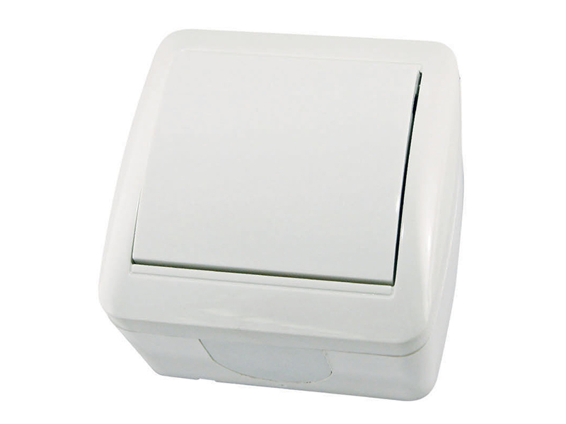 фото Выключатель tdm-electric селигер ip44 10а white sq1818-0001