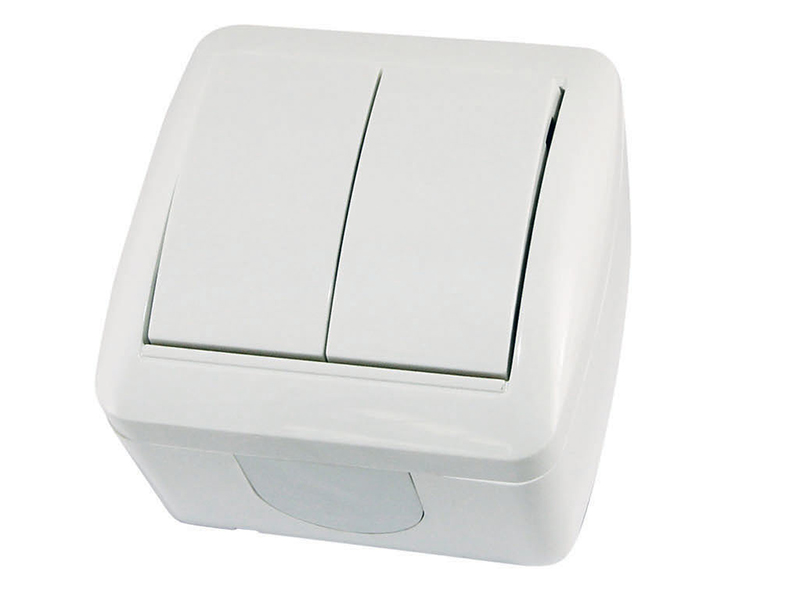 фото Выключатель tdm-electric селигер ip44 10а white sq1818-0002