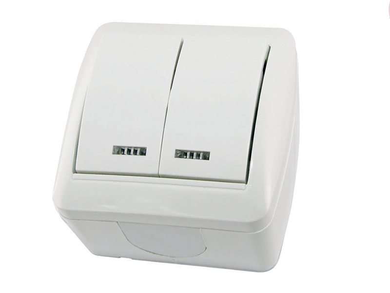 фото Выключатель tdm-electric селигер ip44 10а white sq1818-0004