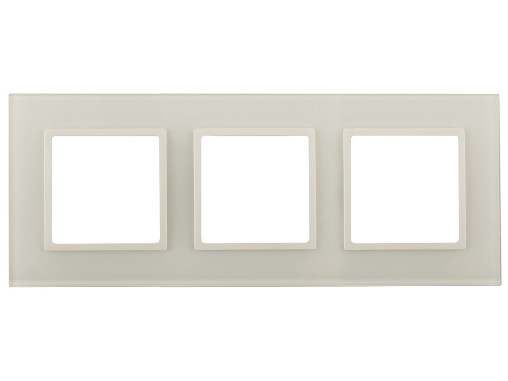 

Рамка Эра Elegance 3 поста Ivory-Ivory 14-5103-02 / Б0034507, Б0034507