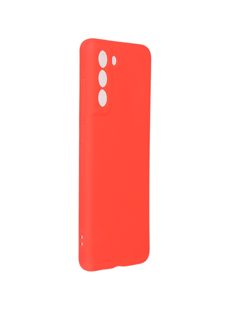 фото Чехол pero для samsung s21 fe soft touch red cc1c-0159-rd