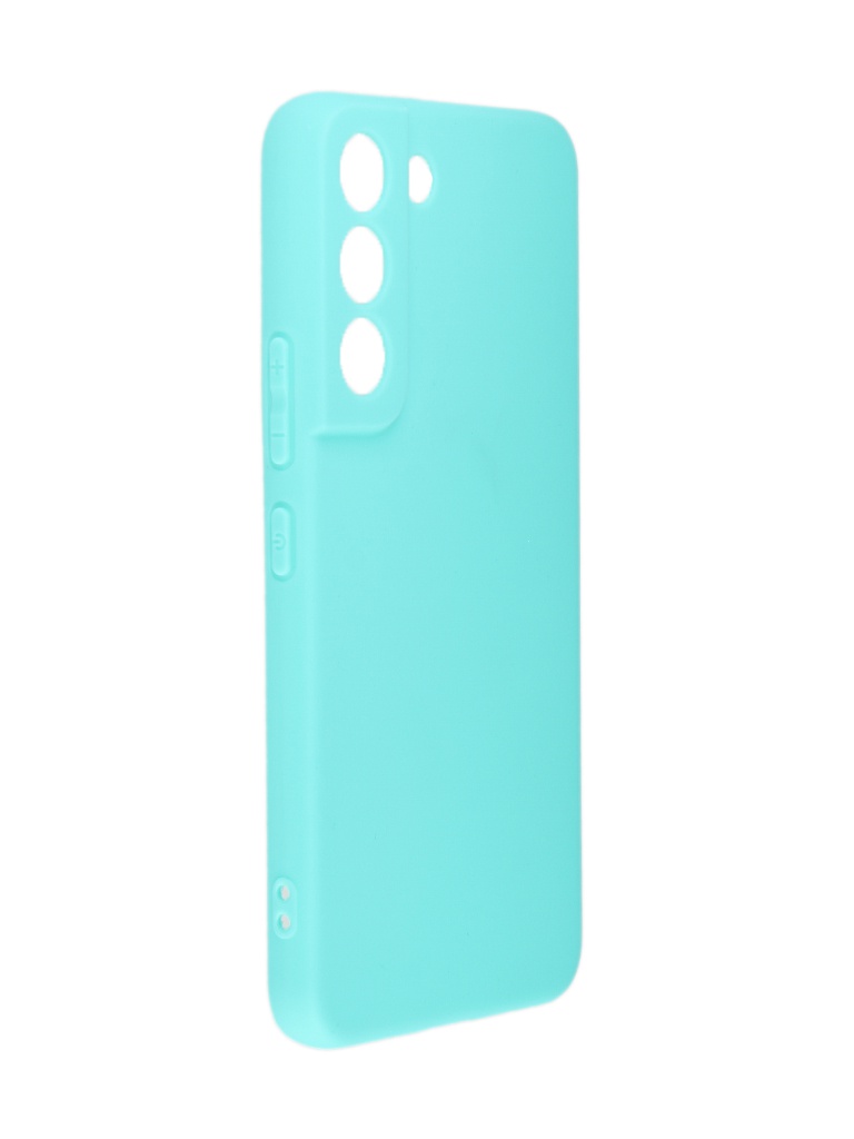 фото Чехол pero для samsung s22 soft touch turquoise cc1c-0161-ty