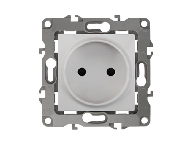 

Розетка Эра 12 2P 16A-250В IP20 White 12-2005-01 / Б0018981, Б0018981