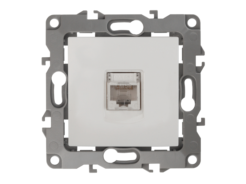 

Розетка Эра 12 RJ45 IP20 White 12-3107-01 / Б0014723, Б0014723