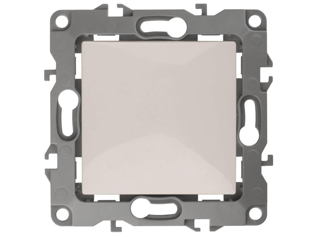 

Выключатель Эра 12 10АХ-250В IP20 Ivory 12-1001-02 / Б0014628, Б0014628