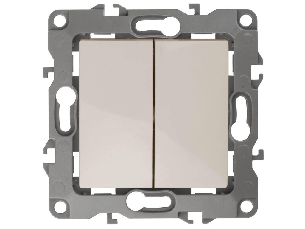 

Выключатель Эра 12 10АХ-250В IP20 Ivory 12-1004-02 / Б0014652, Б0014652