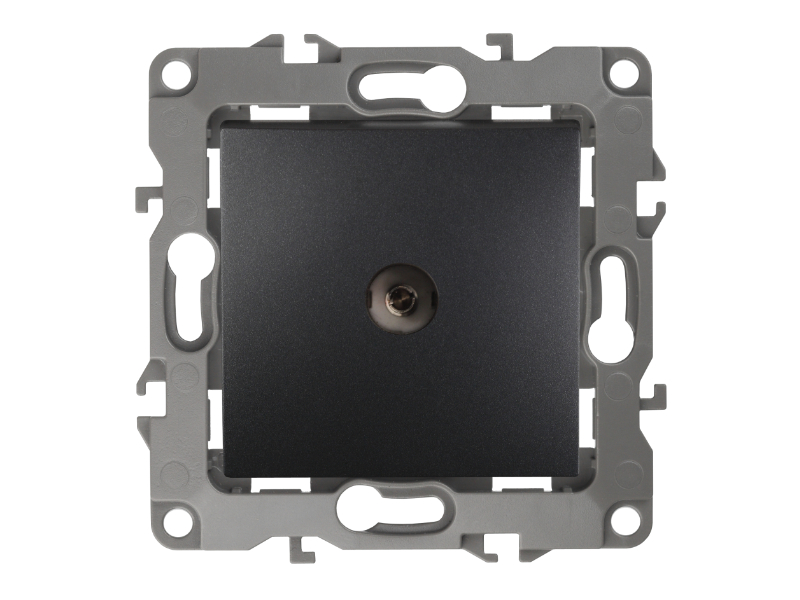 

Розетка Эра 12 TV IP20 Anthracite 12-3101-05 / Б0014709, Б0014709