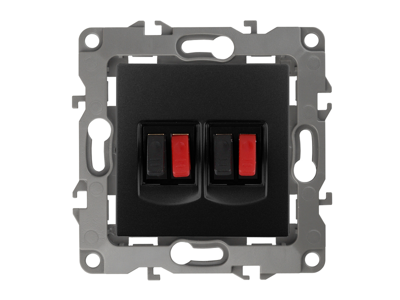 

Розетка Эра 12 IP20 Anthracite 12-3112-05 / Б0027465, Б0027465