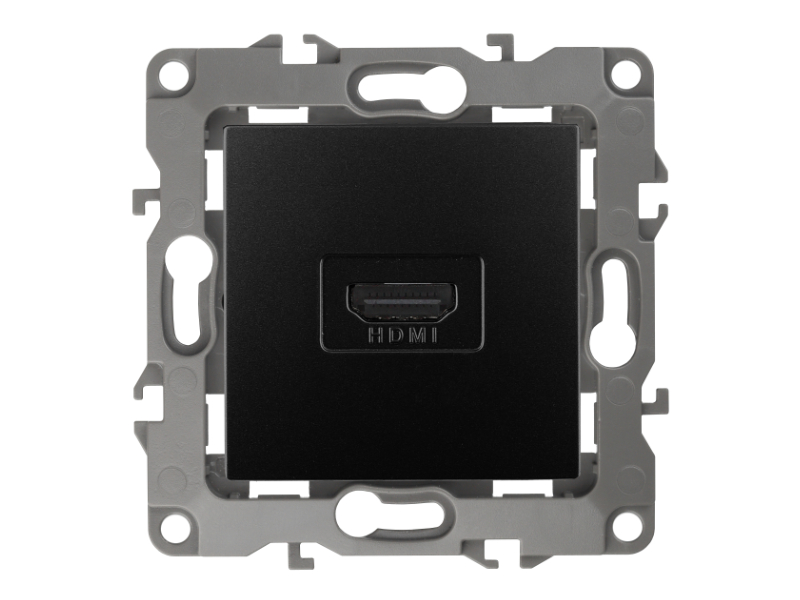

Розетка Эра 12 HDMI IP20 Anthracite 12-3114-05 / Б0027485, Б0027485