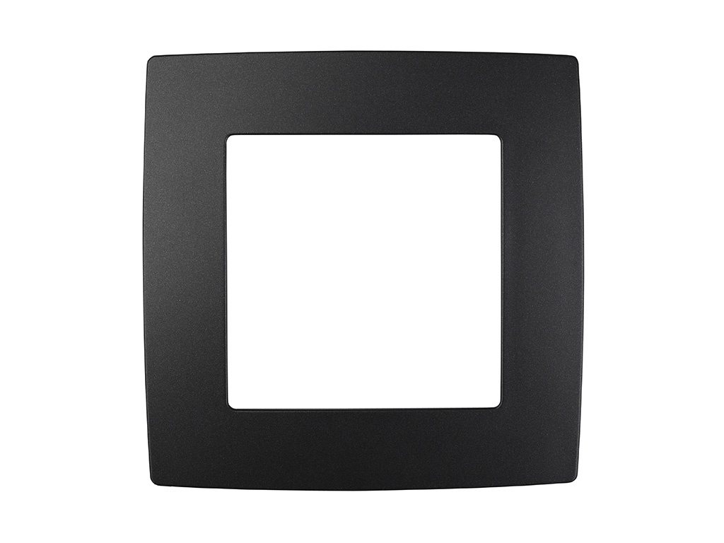 

Рамка Эра 12 1 пост Anthracite 12-5001-05 / Б0014745, Б0014745