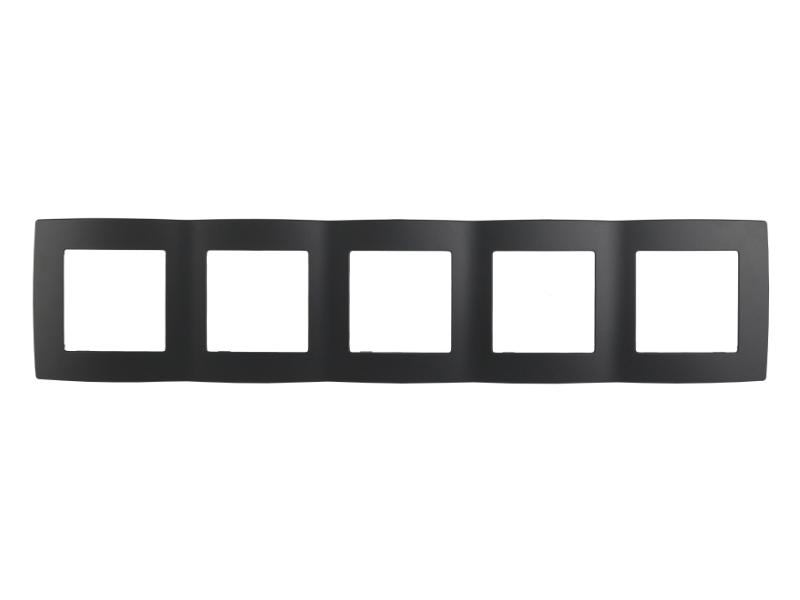 

Рамка Эра 12 5 постов Anthracite 12-5005-05 / Б0014785, Б0014785