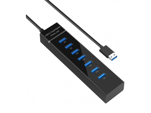 

Хаб USB KS-is 1xUSB 3.0 6xUSB 2.0 F - USB 3.0 Type-A M KS-569, KS-569