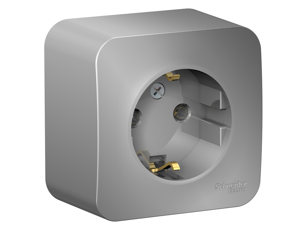 

Розетка Schneider Electric SE Blanca 16А 250V Aluminum SE BLNRA010113, SE BLNRA010113