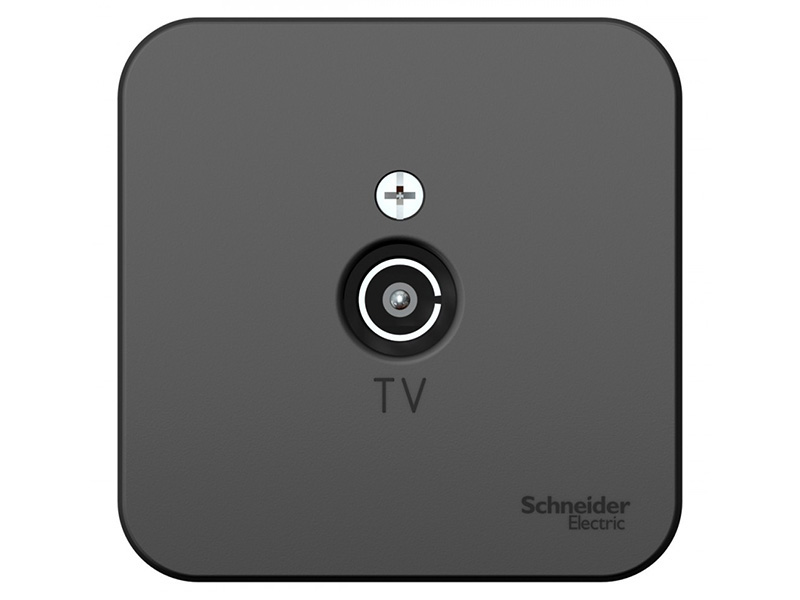 

Розетка Schneider Electric SE Blanca TV Anthracite SE BLNTA000016, SE BLNTA000016