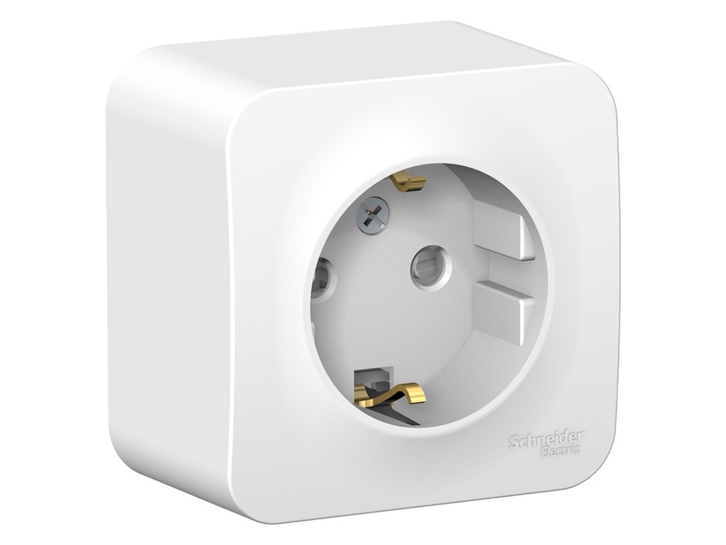 

Розетка Schneider Electric SE Blanca 16А 250V White SE BLNRA011111, SE BLNRA011111