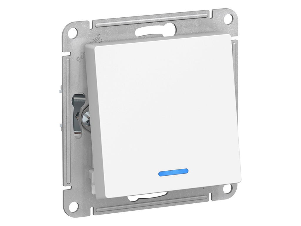 

Выключатель Schneider Electric SE AtlasDesign 10АХ White SE ATN000163, SE ATN000163