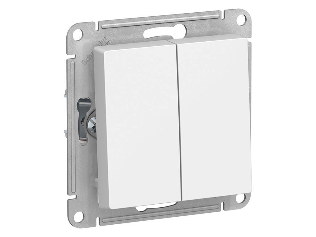 

Выключатель Schneider Electric SE AtlasDesign 10АХ White SE ATN000165, SE ATN000165