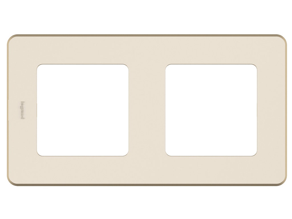 

Рамка Legrand Inspiria 2 поста Ivory 673941, Inspiria 673941