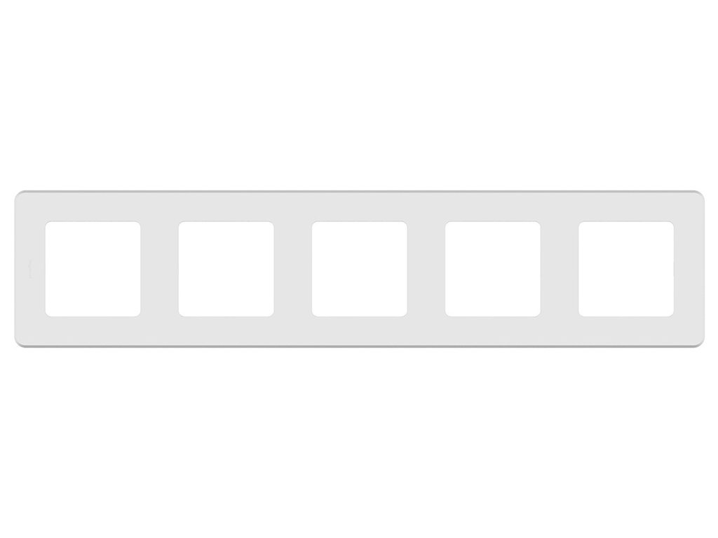 

Рамка Legrand Inspiria 5 постов White 673970, Inspiria 673970