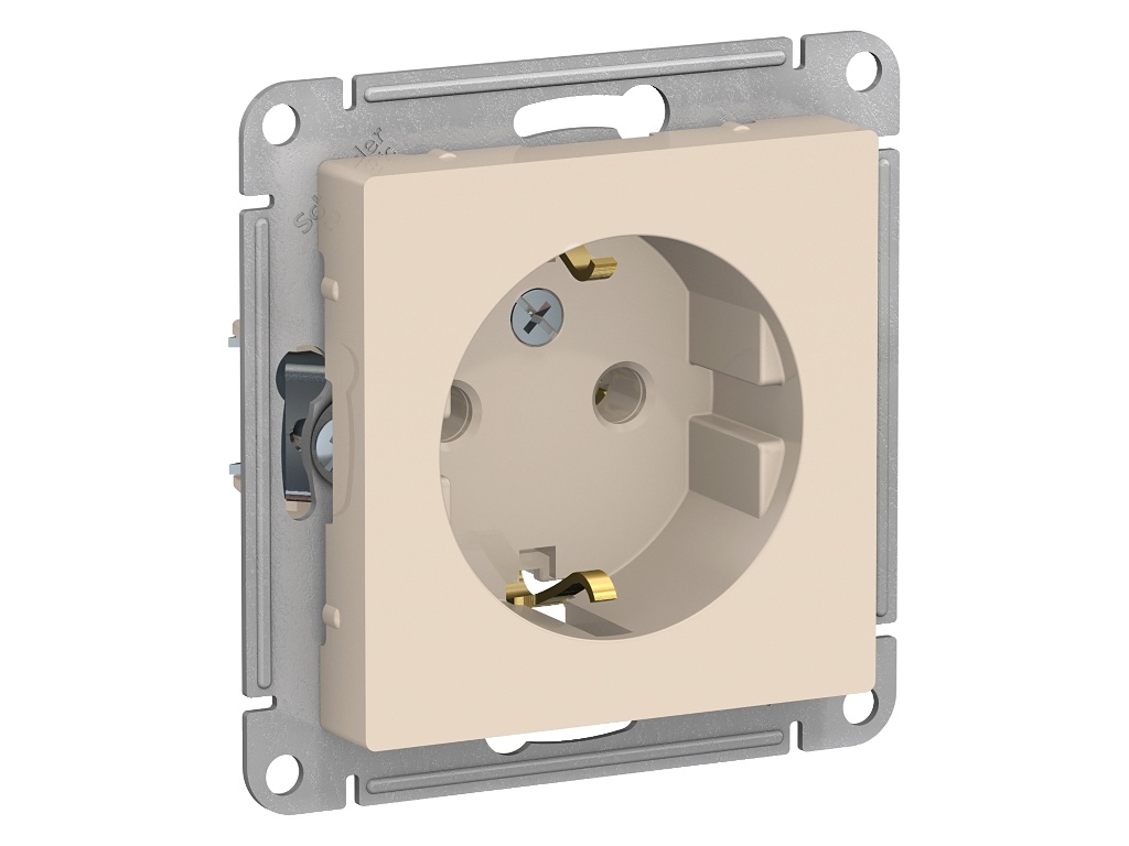 

Розетка Schneider Electric SE AtlasDesign 16А Beige SE ATN000243, SE ATN000243