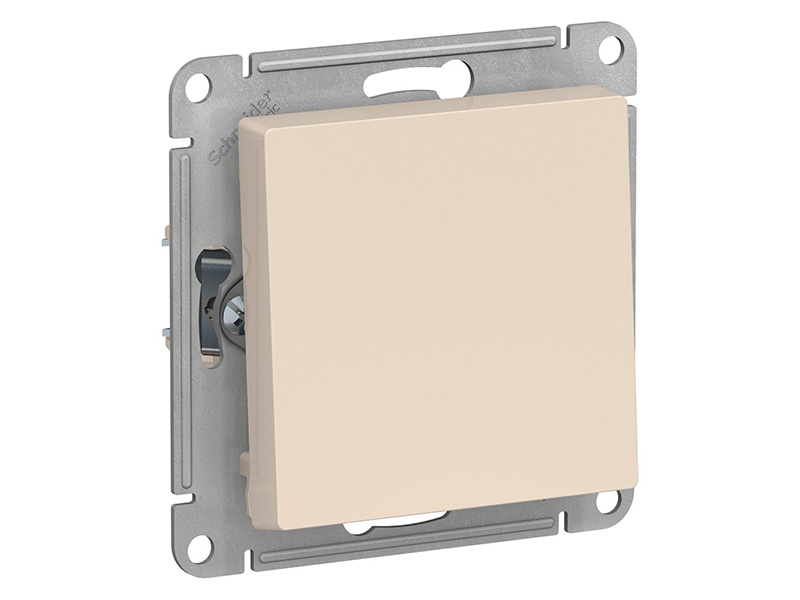 

Выключатель Schneider Electric SE AtlasDesign 10АХ Beige SE ATN000271, SE ATN000271