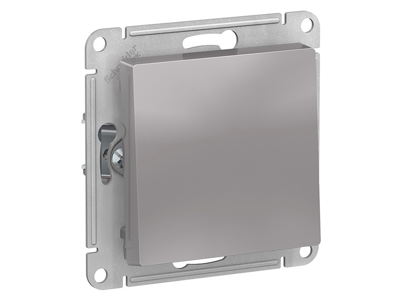 

Выключатель Schneider Electric SE AtlasDesign 10АХ Aluminum SE ATN000311, SE ATN000311