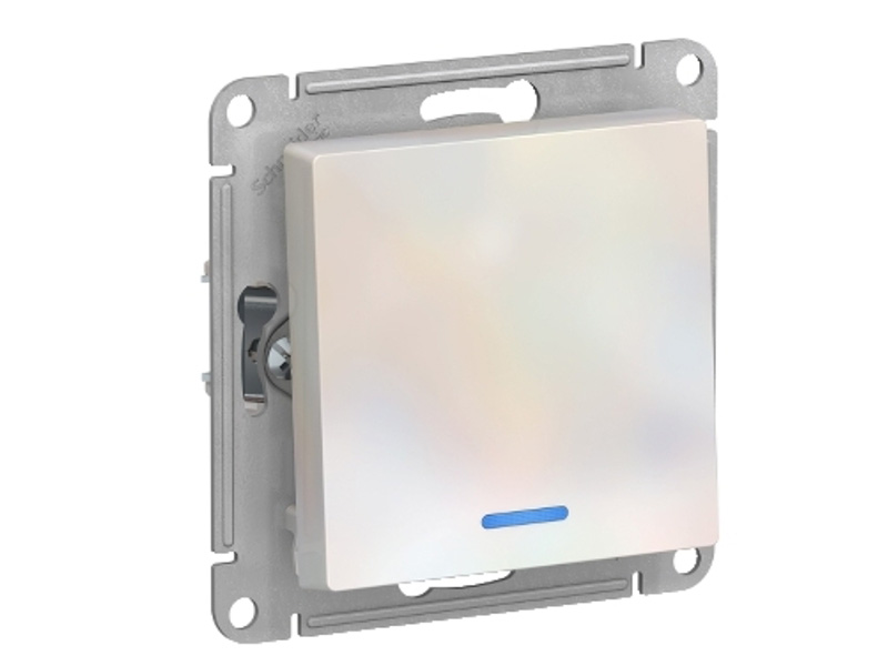 

Выключатель Schneider Electric SE AtlasDesign 10АХ Pearl SE ATN000413, SE ATN000413