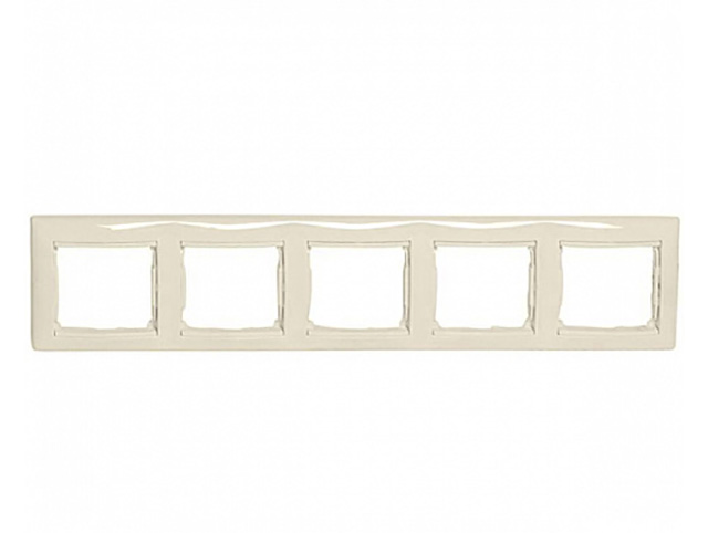

Рамка Legrand Valena 5 постов Cream 774355, Valena 774355