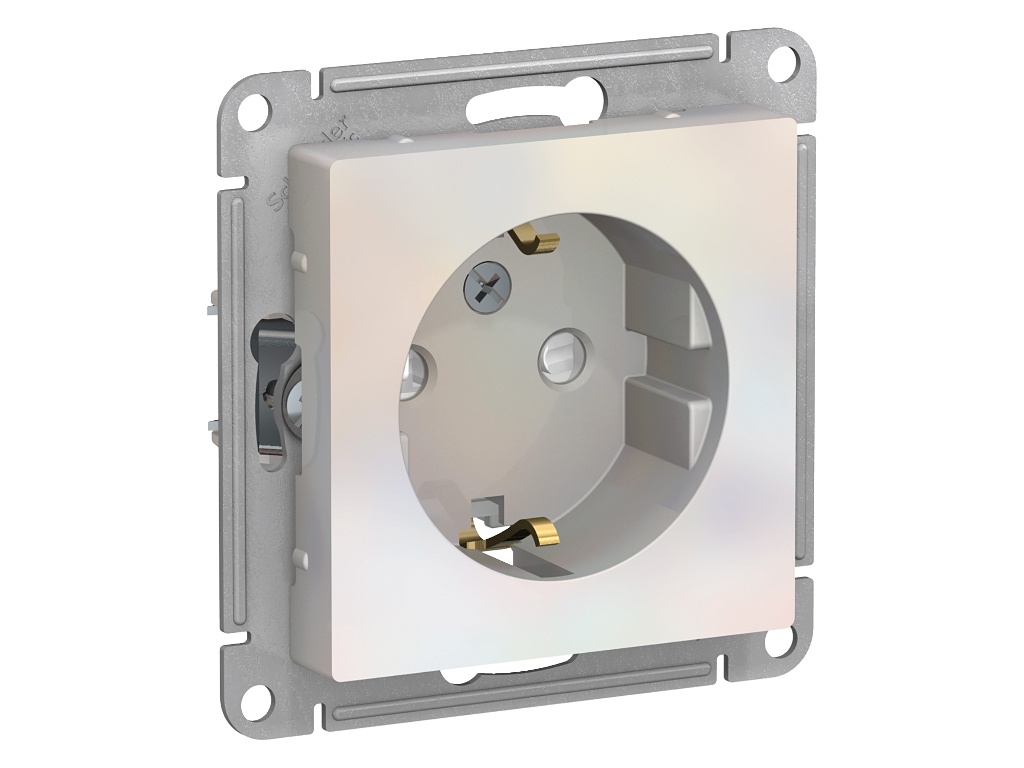 

Розетка Schneider Electric SE AtlasDesign 16А Pearl SE ATN000445, SE ATN000445
