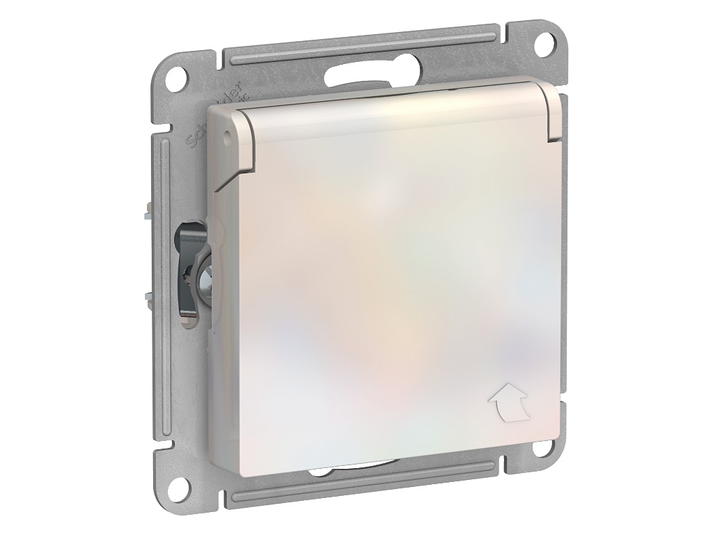 

Розетка Schneider Electric SE AtlasDesign 16А IP20 Pearl SE ATN000446, SE ATN000446