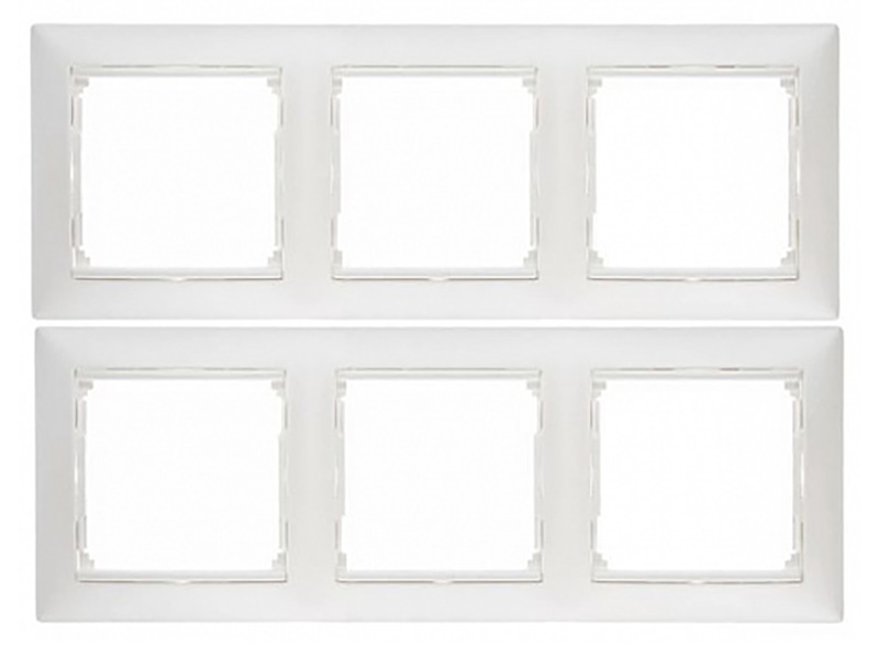 

Рамка Legrand Valena 3 поста White 774453, Valena 774453
