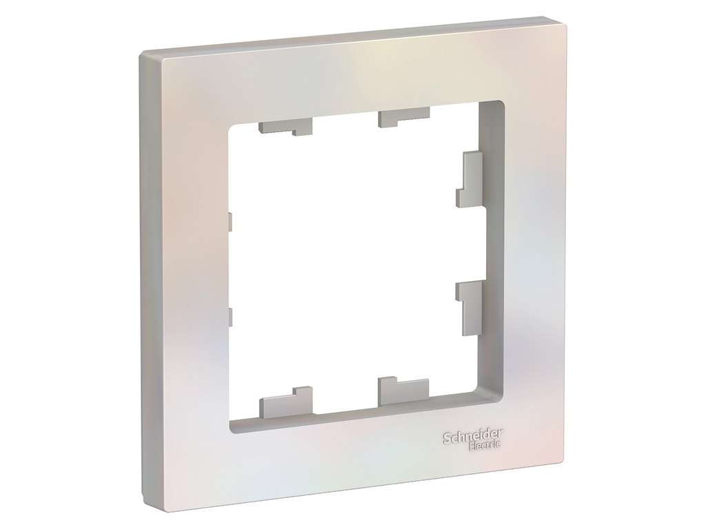 

Рамка Schneider Electric SE AtlasDesign 1 пост Pearl SE ATN000401, SE ATN000401