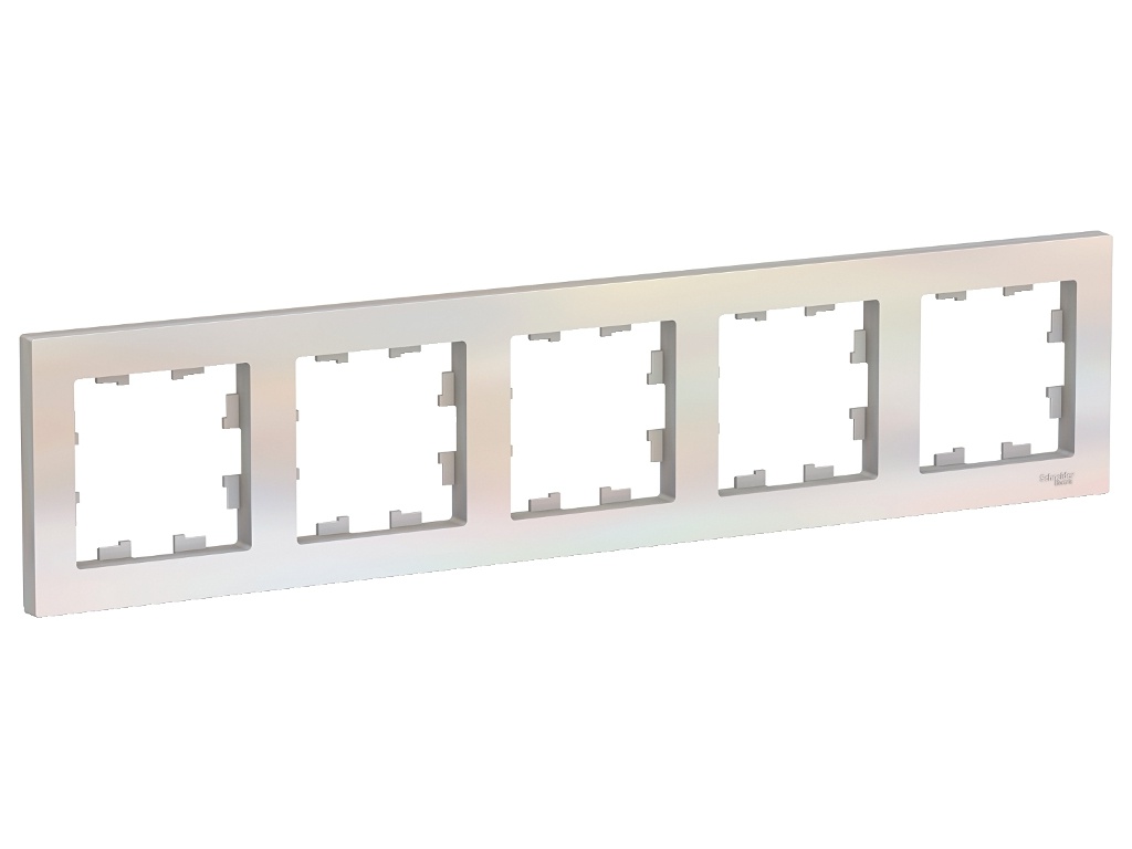 

Рамка Schneider Electric SE AtlasDesign 5 постов Pearl SE ATN000405, SE ATN000405