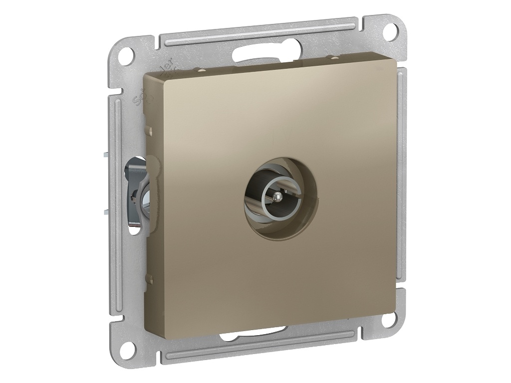 

Розетка Schneider Electric SE AtlasDesign TV Champagne SE ATN000593, SE ATN000593