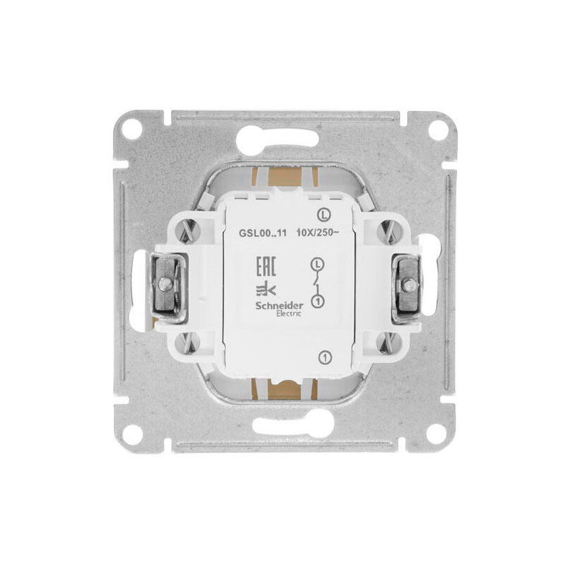 фото Выключатель schneider electric se glossa 10ах beige se gsl000211