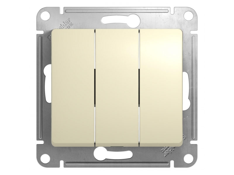 

Выключатель Schneider Electric SE Glossa 10АХ Beige SE GSL000231, SE GSL000231