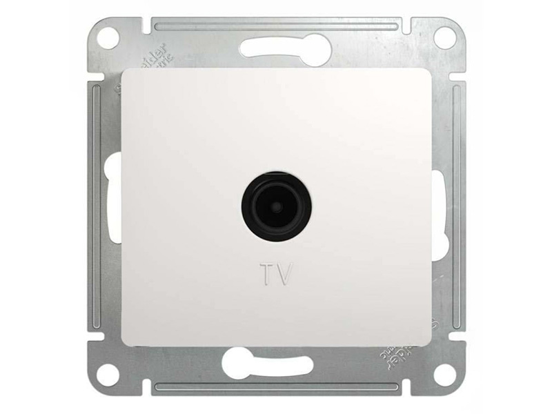 

Розетка Schneider Electric SE Glossa TV 1DB White SE GSL000191, SE GSL000191