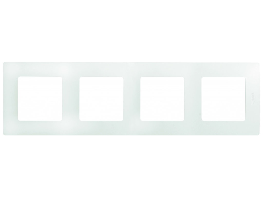 

Рамка Legrand Etika 4 поста White 672504, Etika 672504