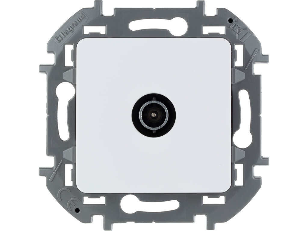

Розетка Legrand Inspiria TV - звезда - 2дБ 0-2400мГц White 673850, Inspiria 673850
